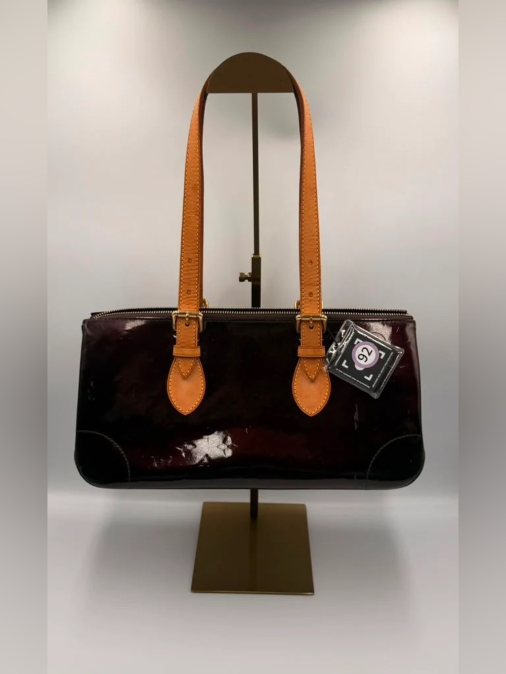 LV Rosewood Avenue — Amarante Monogram Vernis